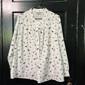 Bird blouse